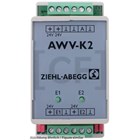 Amplificateur sélect. Ziehl-Abegg AWV-K2 pour 2 transduct.pression ou sonde temp
