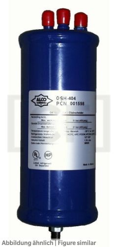 oil separator Alco OSH-407 7/8 ODF solder, (22mm) 2,8 Liter