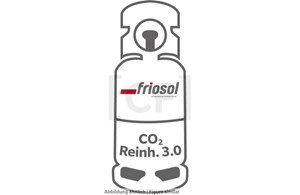 Låne cylinder kuldioxid (CO2)