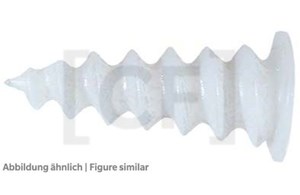 Isodowel en polyéthylène