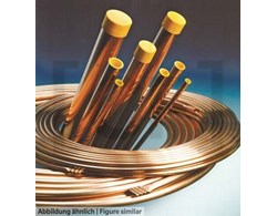 Wieland copper tube semi-hard in rods