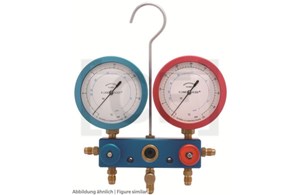 Blondelle CO2 2-Wege-Manometerbatterie 