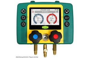 Refco REFMATE-2 digitale 2-vejs manometer manifold