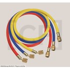 Sæt fyldeslanger CCL-36  3 slanger 3x900mm (rød/blå/gul) 1/2"-20UNF R410A